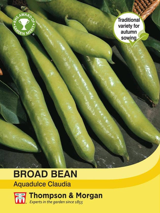 Thompson & Morgan (Uk) Ltd Gardening Broad Bean Aquadulce Claudia