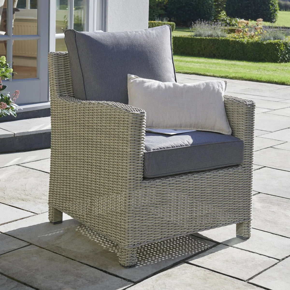 Palma Signature Armchair White Wash Ireland