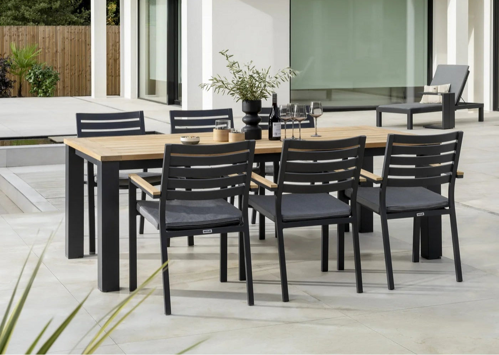 Elba Signature Dining Set with 6 or 8 armchairs