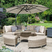 Kettler Palma Round Sofa Set in Oyster