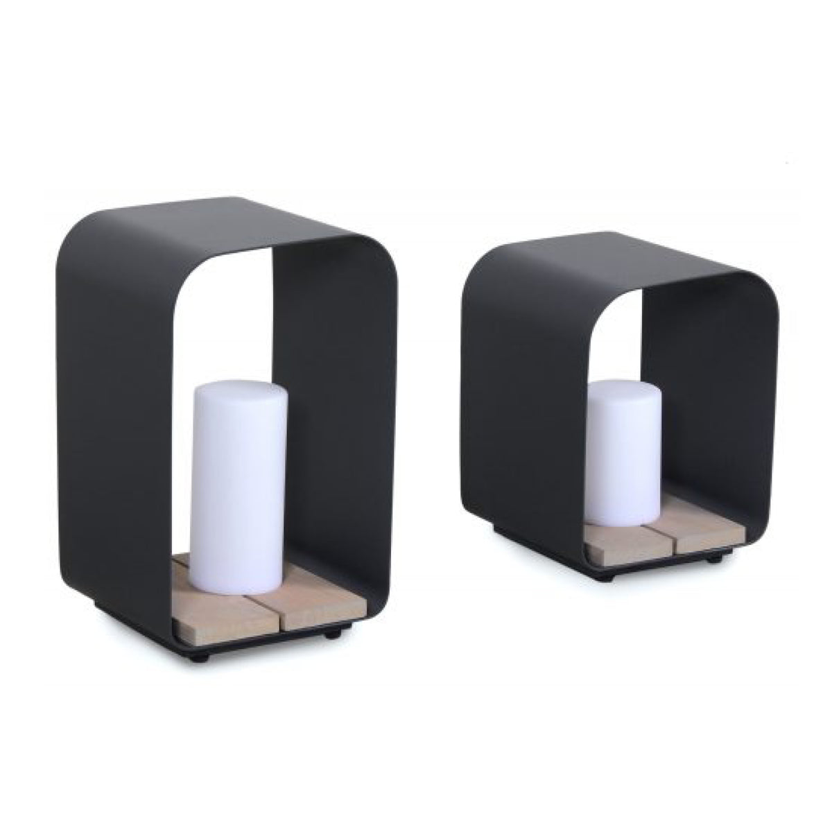 Kettler Elba Candle Outdoor Light 35cm & 45cm Set