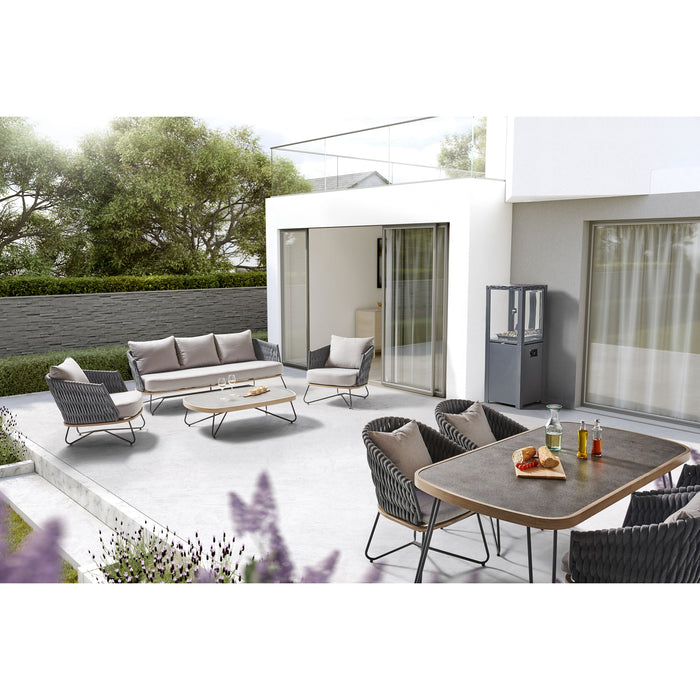 Aruba 4 Piece Garden Lounge Set