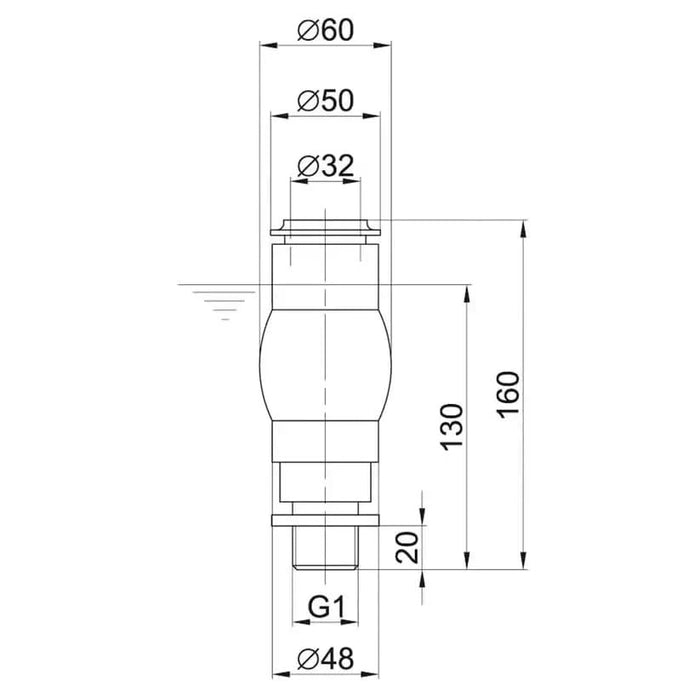 Oase Schaumsprudler 35-10E (Foam Jet Nozzle)