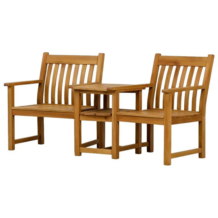 Alexander Rose Lakeside Acacia Wood Flat Arm Companion Set