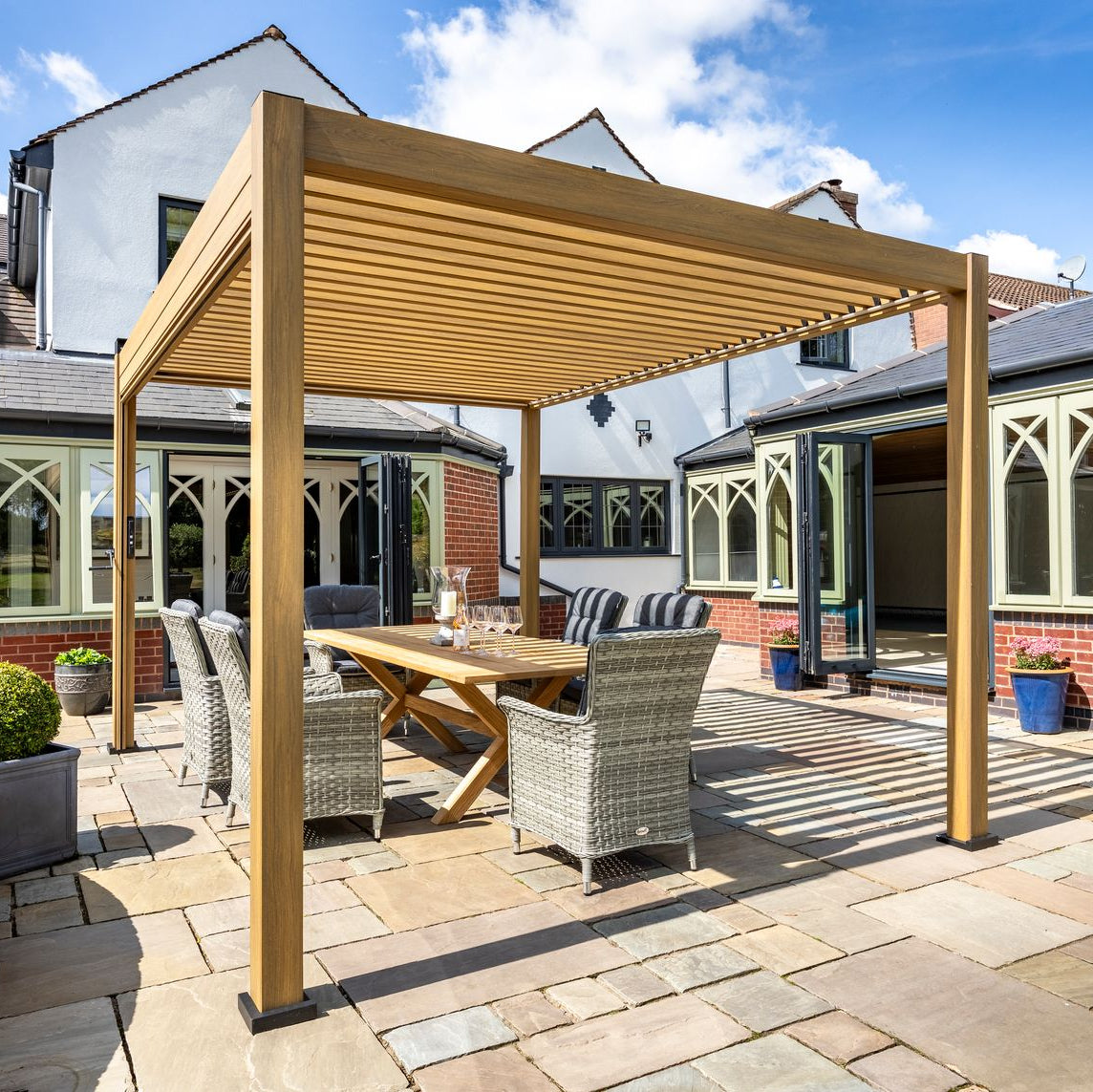 Hartman 4m x 3m Como Pergola in Folie