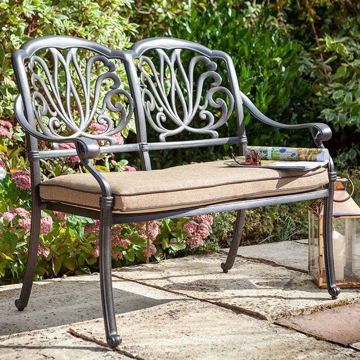 Hartman Amalfi High Back Bench in Bronze