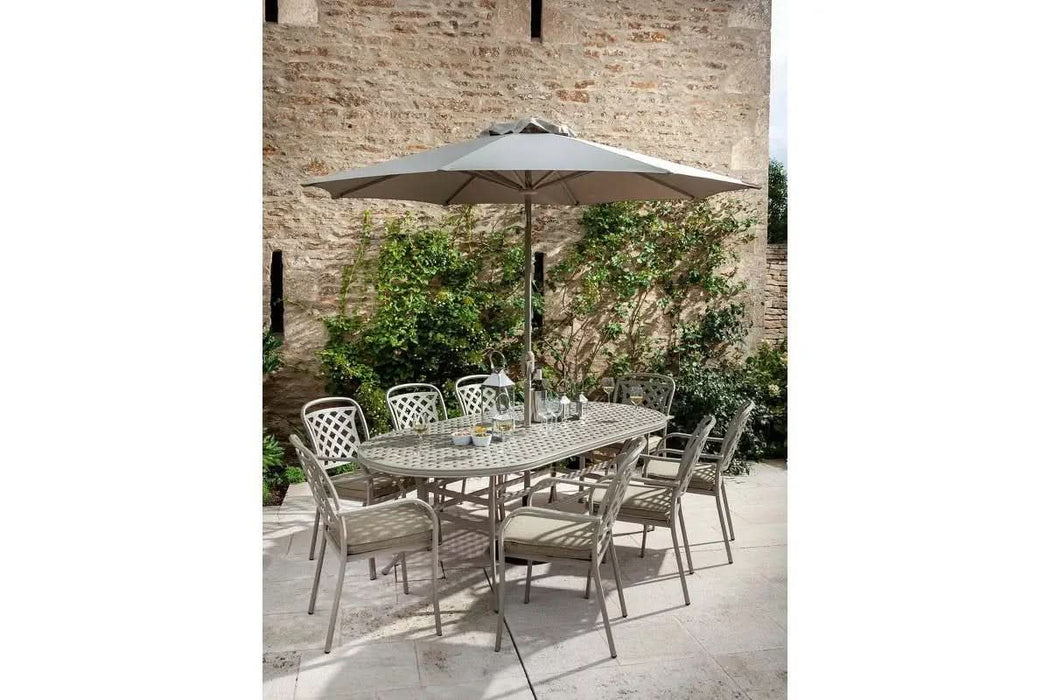 Hartman Berkeley 8 Seater Oval Set in Maize