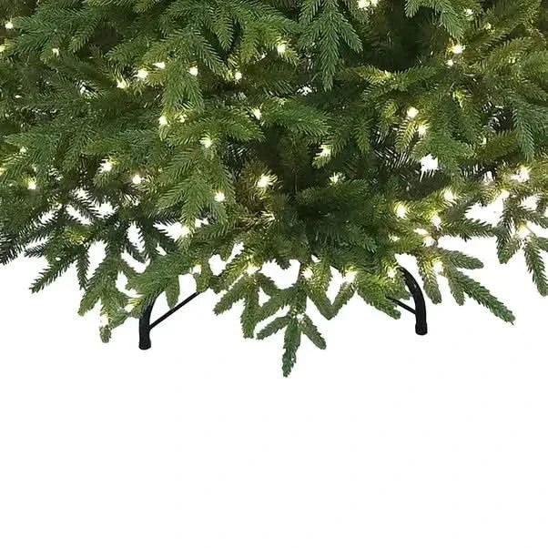 National Tree Company 7.5 ft Bedminster Spruce with Dual Color LED Infinity Lights