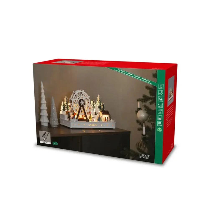 Konst Smide light up festive ferris wheel