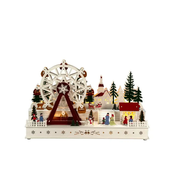 Konst Smide light up festive ferris wheel
