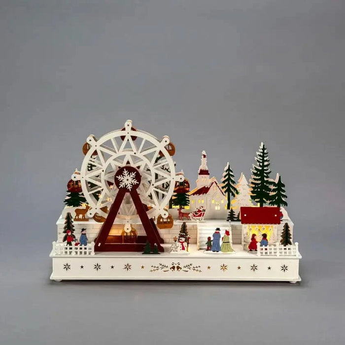 Konst Smide light up festive ferris wheel