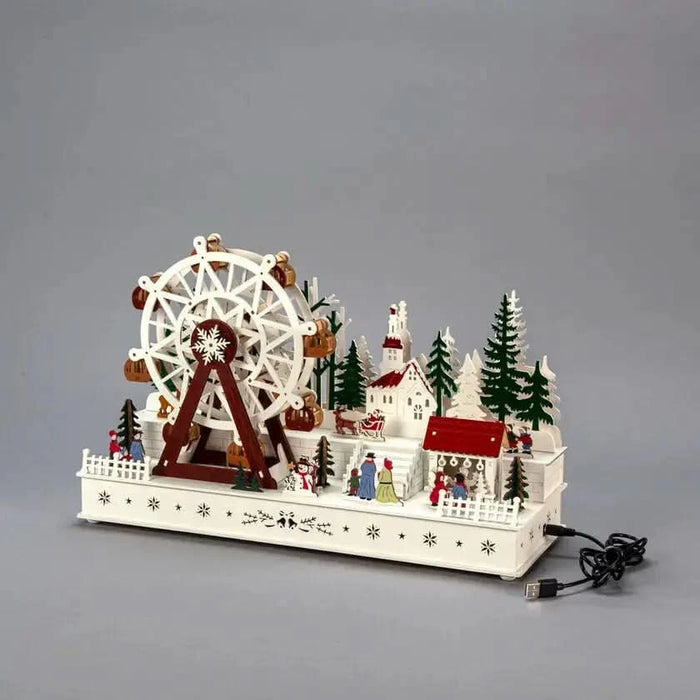 Konst Smide light up festive ferris wheel