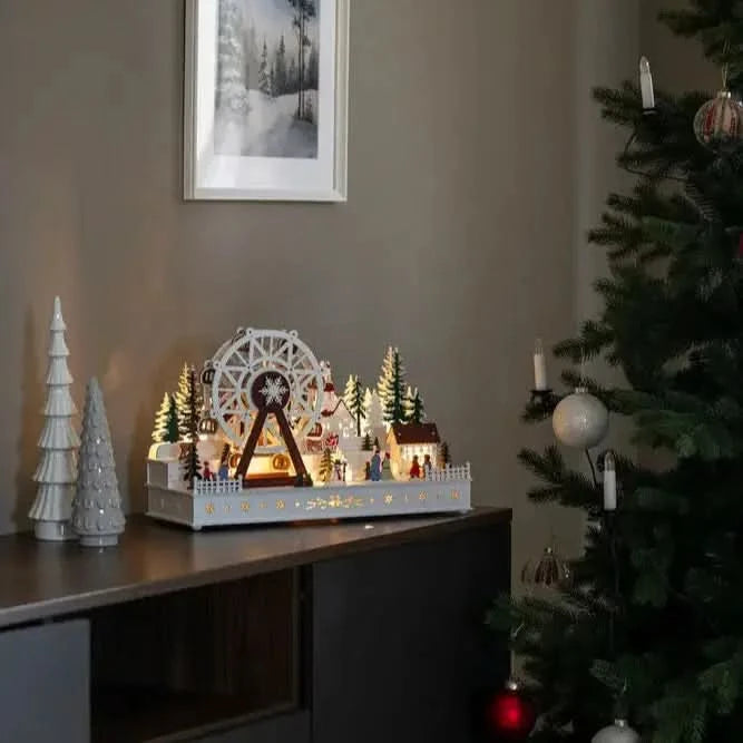 Konst Smide light up festive ferris wheel