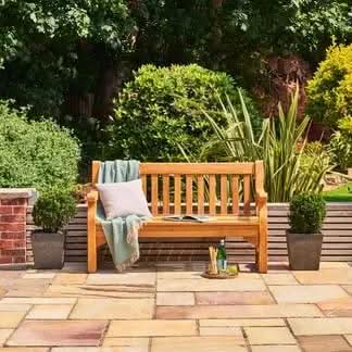 Alexander Rose Teak Wood Royal Park Bench 5ft & 6ft