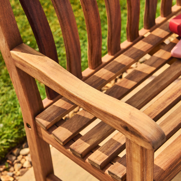 Redcliffe Acacia Wood Children's Bench 2ft