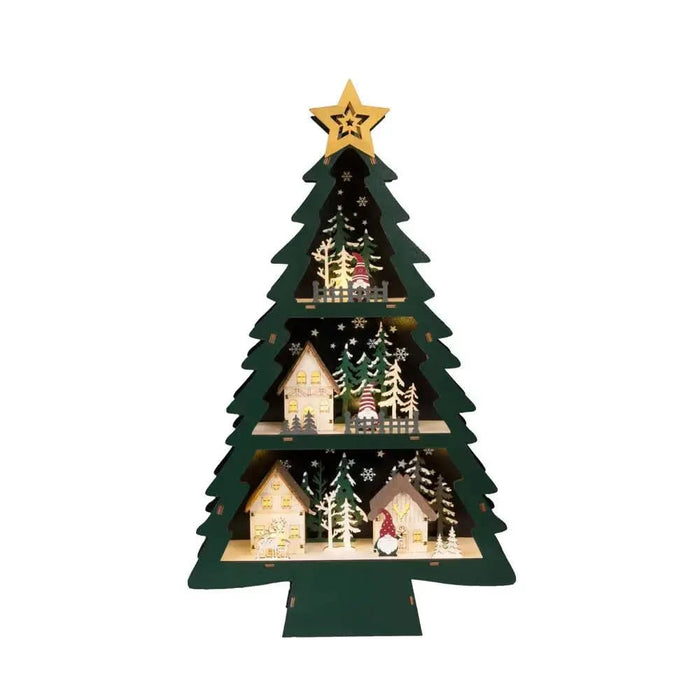 Konst Smide Scandi Wooden Christmas Tree