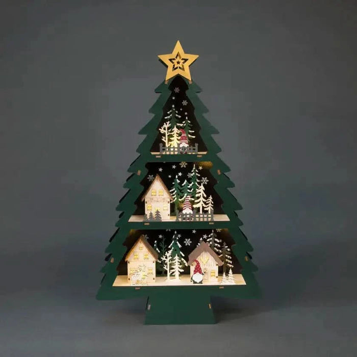 Konst Smide Scandi Wooden Christmas Tree