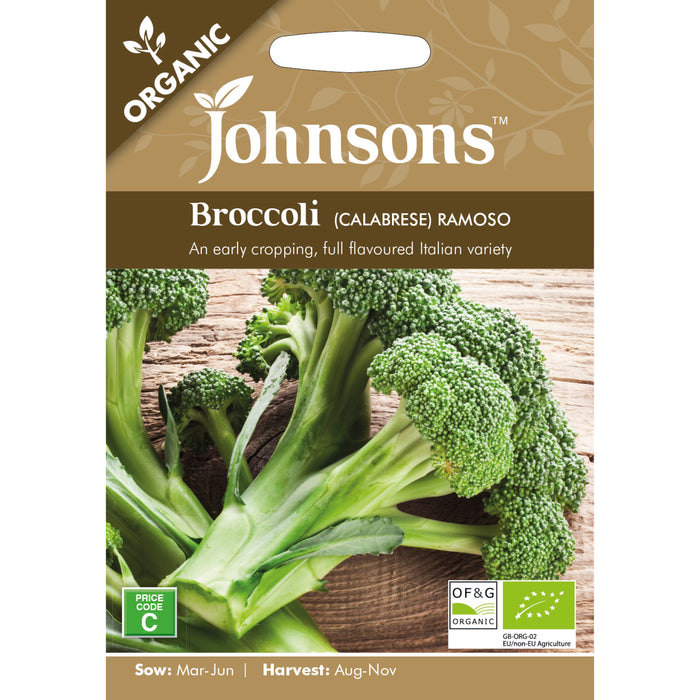 Vegetables Organic Broccoli (Calabrese) Ramoso