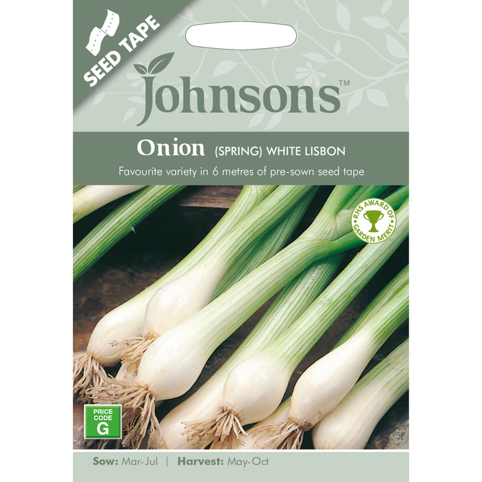 Vegetables Tape Onion (Spring) White Lisbon