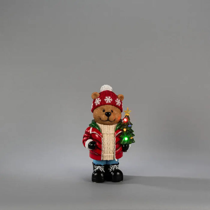 Small LED Teddy Bear Decoration (ex-display)