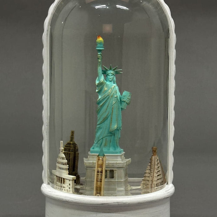 New York City Statue of Liberty LED Water Lantern