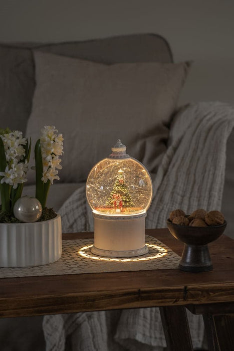 Santa & Christmas Tree LED Water Lantern