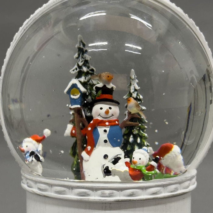 4 Snowmen LED Christmas Water Lantern