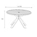 Hartman Sahara 4 Seater Round Dining Set