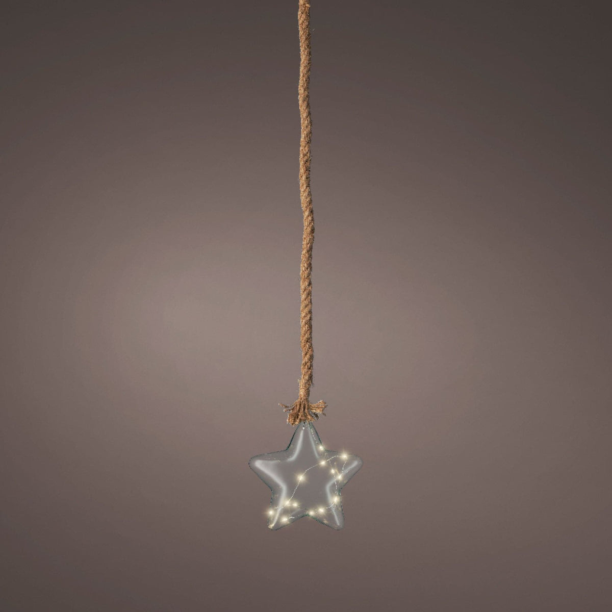 Micro LED Star Height 20cm Blue, Warm White 15 Lights