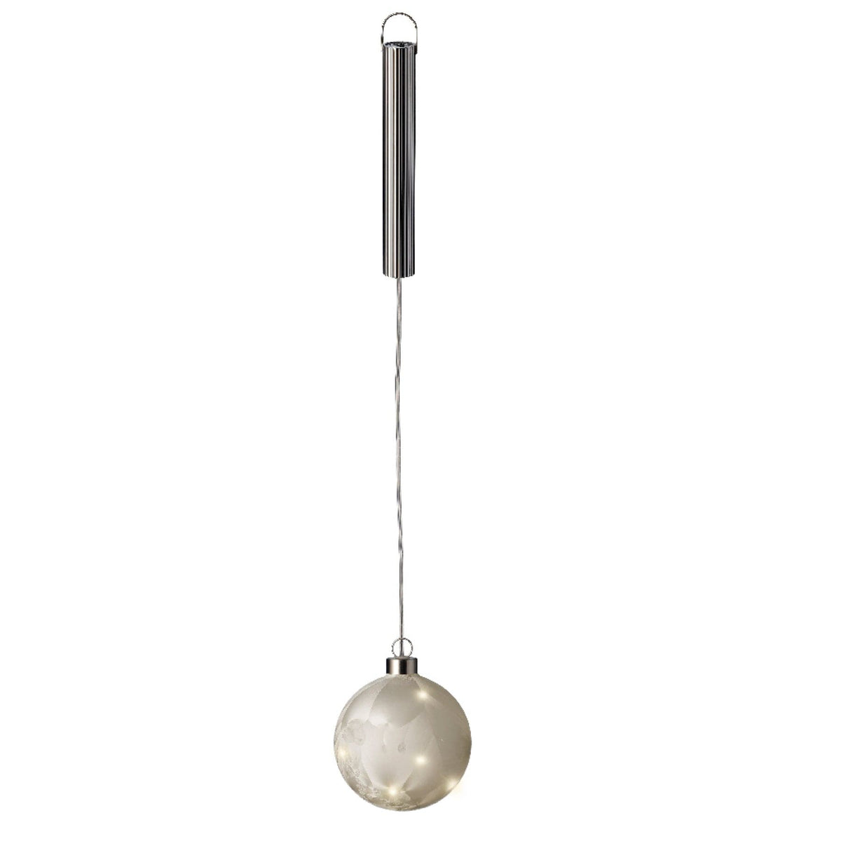 Micro LED Ball Diameter 10cm Frost, Warm White 15 Lights