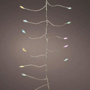 Micro Compact Lights 8 Function Twinkle Effect  Silver, Soft Multi 960 Lights