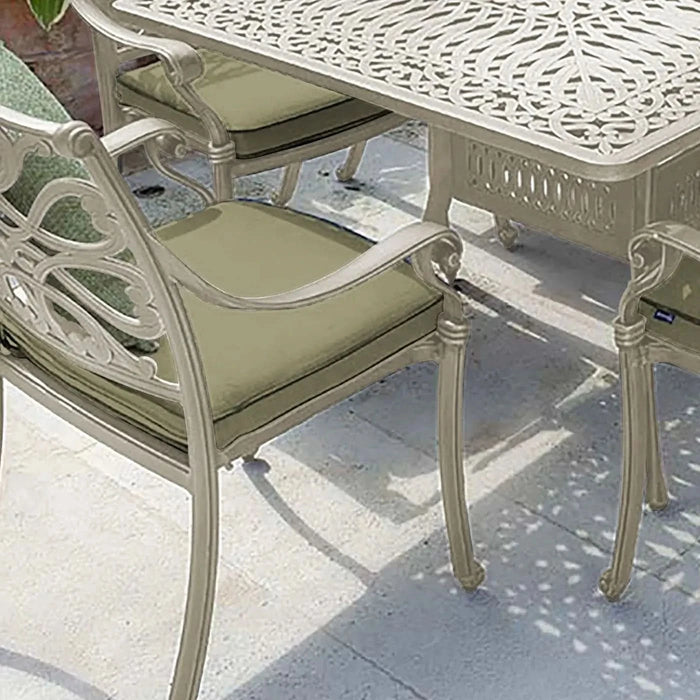 Hartman Capri 8 Seat Rectangular Set in Maize