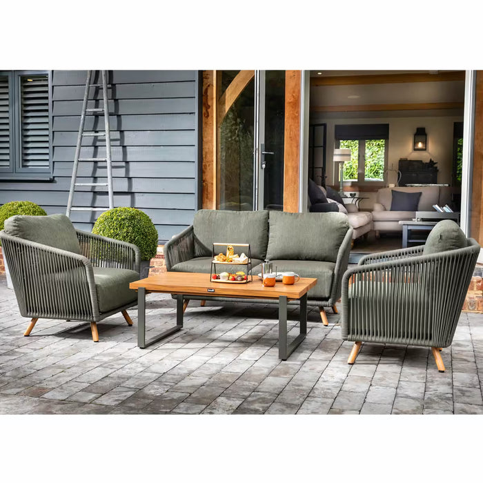 Hartman Eden 2 Seater Lounge Set in Juniper Green