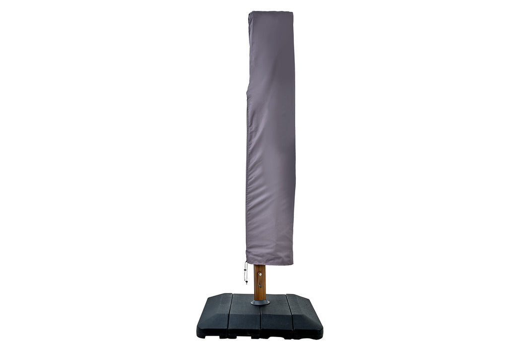 Hartman Seychelles 3.5m Round Cantilever Parasol with Folie Pole - available in Havana, Dark Grey & Juniper Green