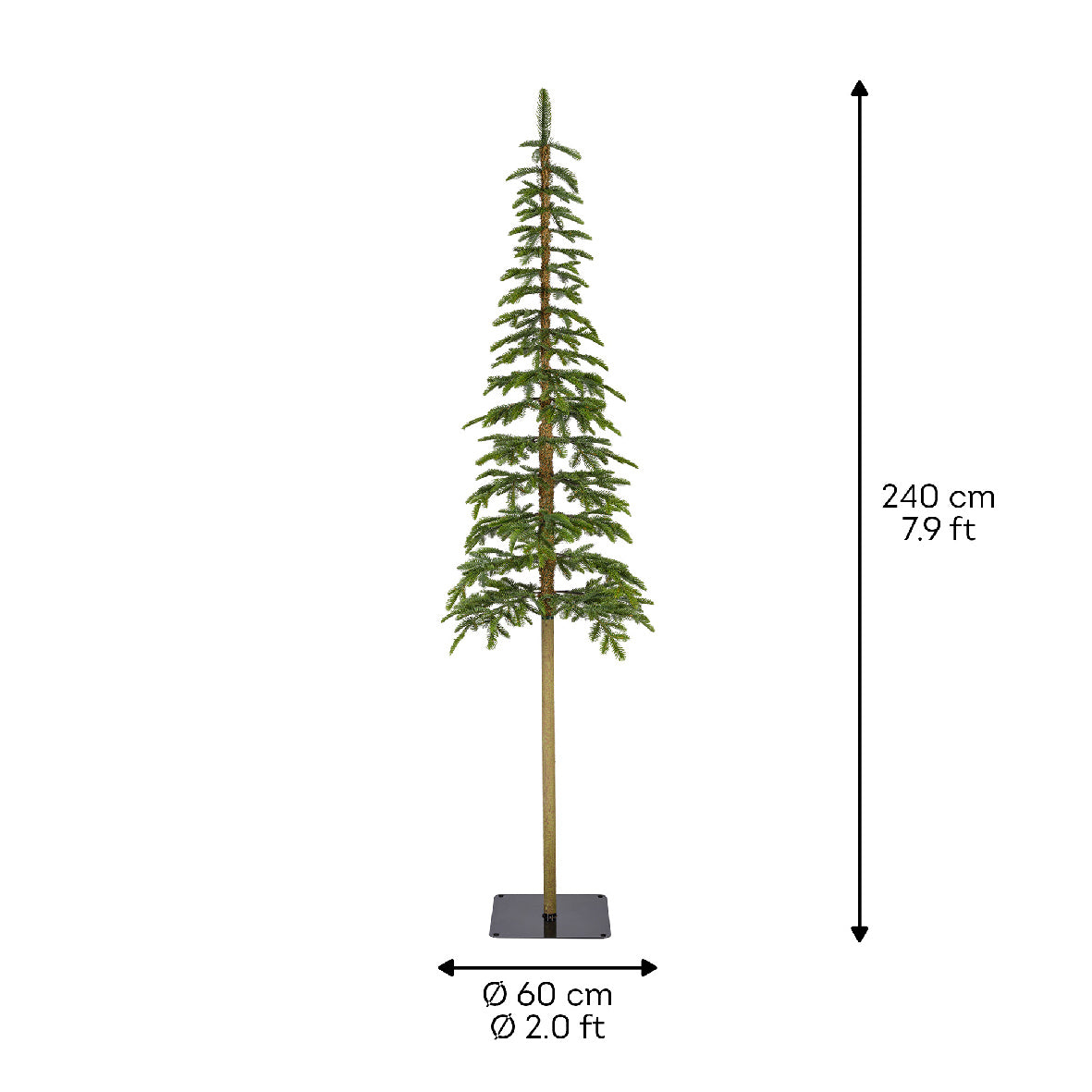 Everlands Alpine Fir Tree 240cm / 8ft