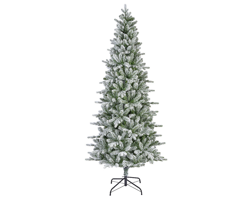 Everlands Frosted Killington Fir Slim Christmas Tree 210cm / 7ft