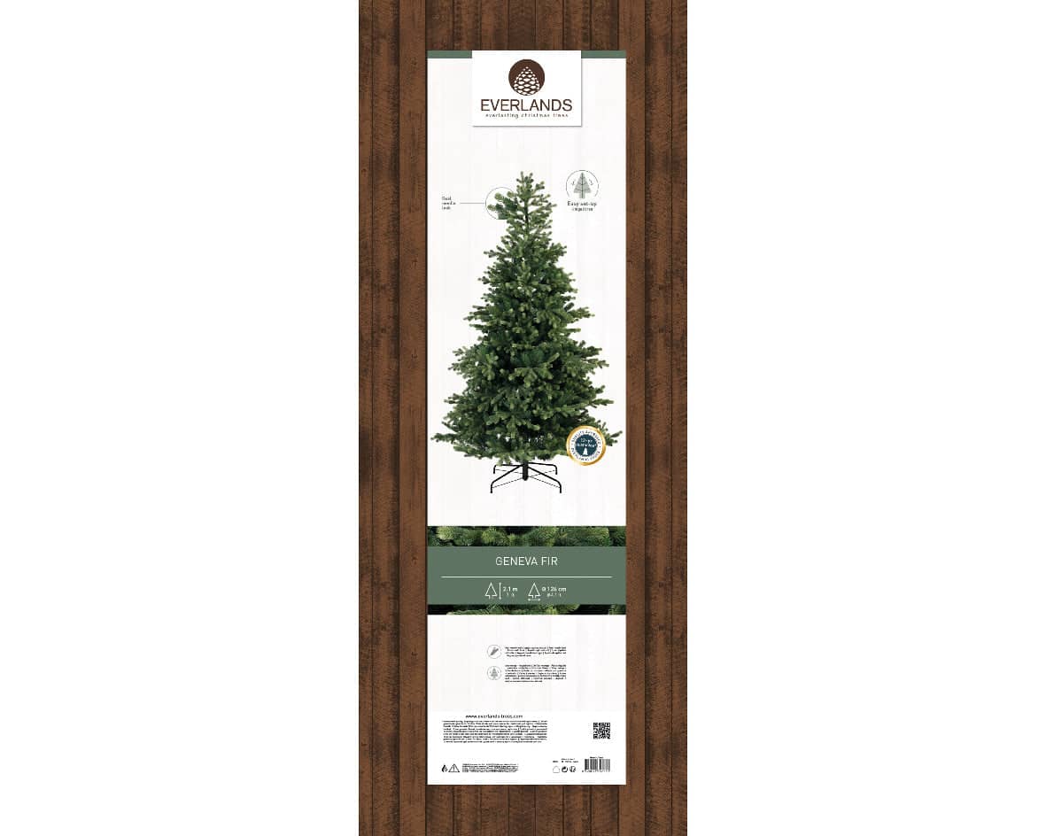 Everlands Geneva Fir Christmas Tree 180cm / 6ft