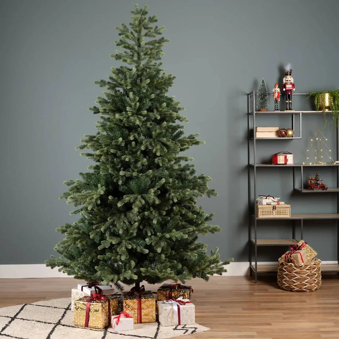 Everlands Geneva Fir Christmas Tree 210cm / 7ft — Mid Ulster Garden