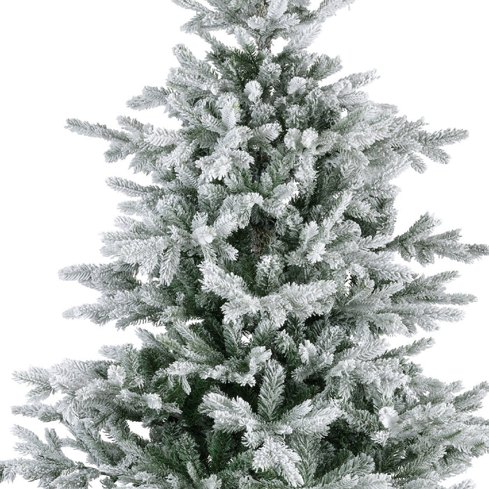 Everlands Grandis FirSnowy Christmas Tree 7ft / 210cm