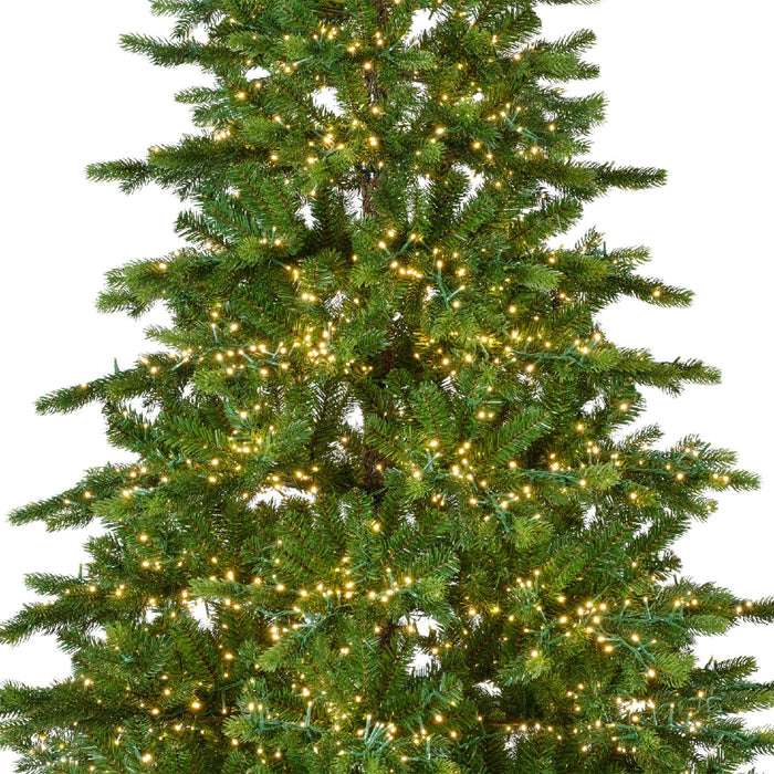 Everlands Galloway Spruce Pre-Lit Micro LED Christmas Tree 210cm / 7ft
