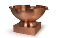 Oase Copper Bowl Water Feature Round 60 with 4 spillways