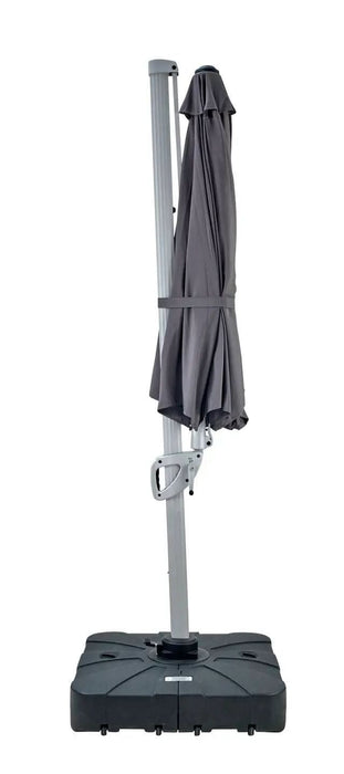 Hartman Pacific 2.7m Square Cantilever Parasol - Dark Grey