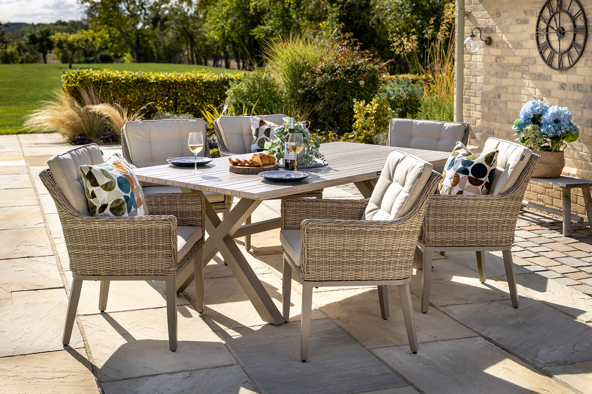 Hartman Arley 6 Seat Rectangular Dining Set