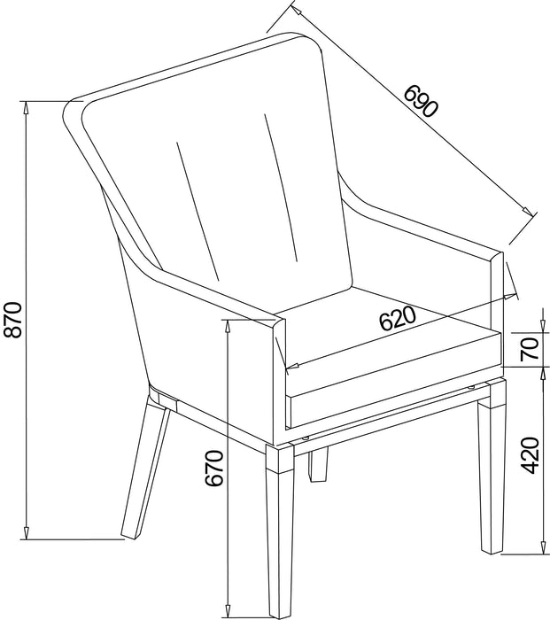 Hartman Arley Bistro Set
