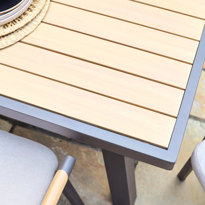 Alexander Rose Bali 6 Seat Rectangle Dining Set