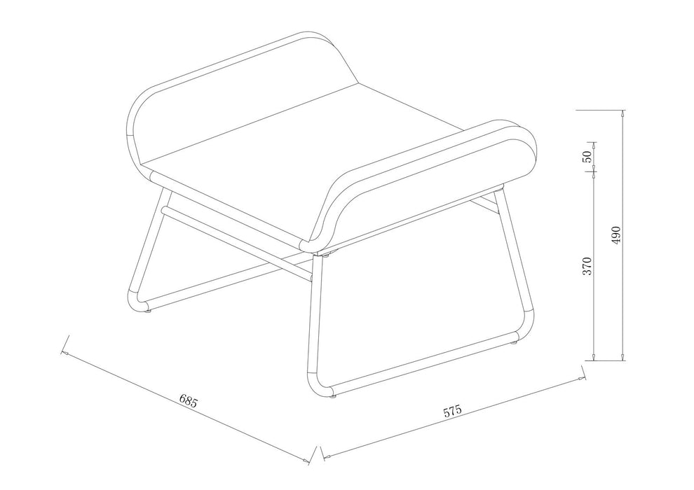 Hartman Rayo 2 Seater Lounge Set