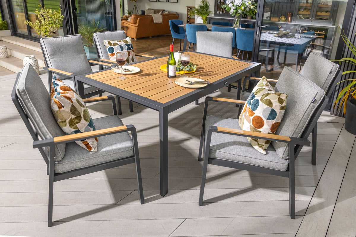 Hartman Sonas 6 Seater Rectangular Dining Set