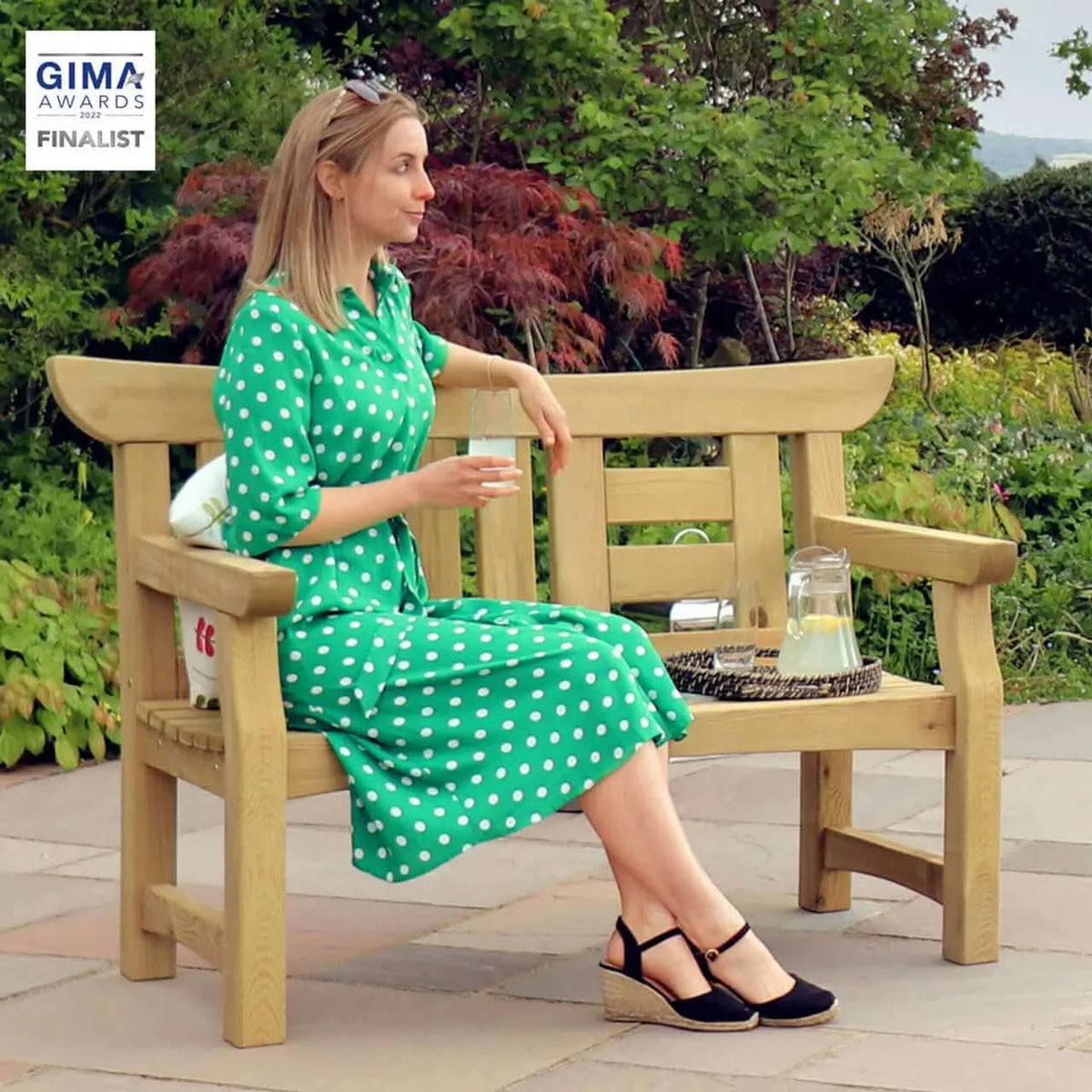 Zest Cherry Blossom Garden Bench