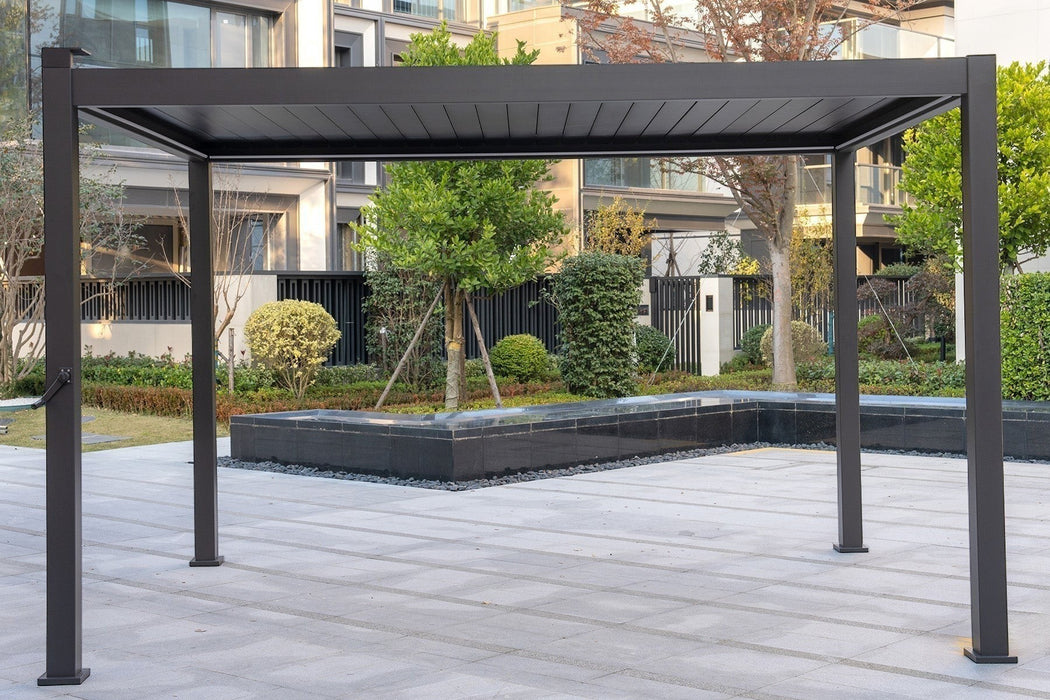 Hartman 3m x 3m Como Pergola in Matt Xerix
