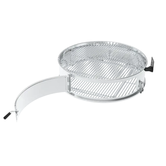Crown Charcoal Kettle Grill – Stainless Steel Culinary Ring